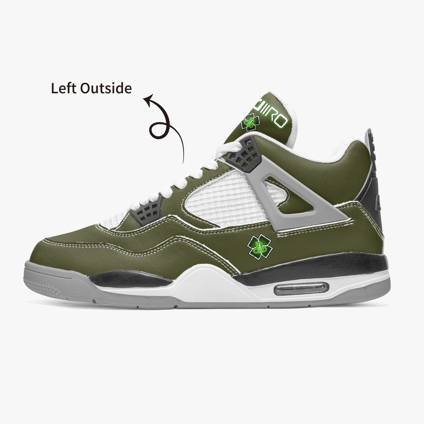 Basketball Sneakers -Gray Sole