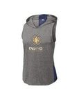 True Navy/ Dark Grey Heather Hoodie Tank