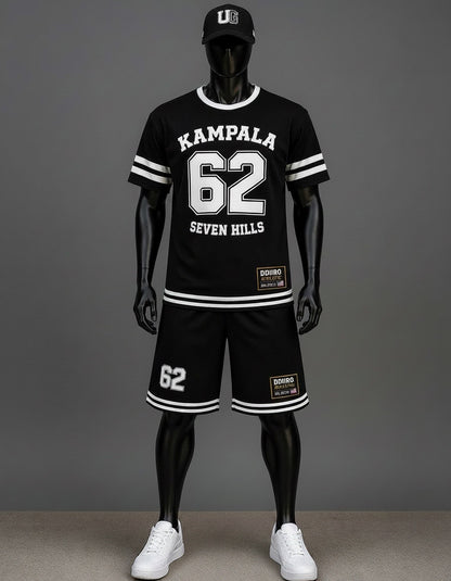 DDIIRO Kampala 62 Seven Hills Heritage Jersey Set – Black