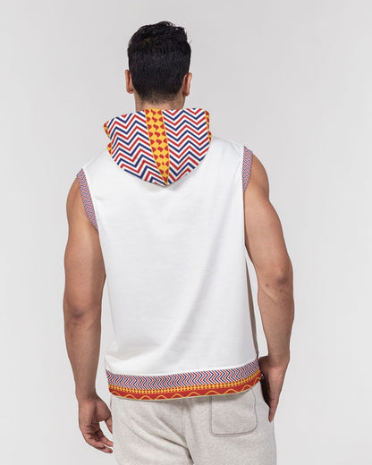 DDIIRO Men's Heavyweight Sleeveless Hoodie