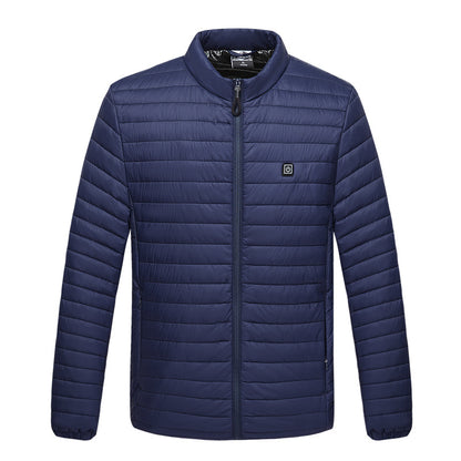 Unisex USB Heated Winter Jacket – 4-Zone Thermal Coat
