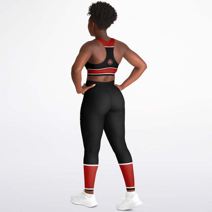 DDIIRO Padded Sports Bra & Leggings
