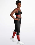 DDIIRO Padded Sports Bra & Leggings