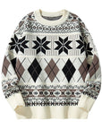 Men's Snowflake Pullover Japanese Style