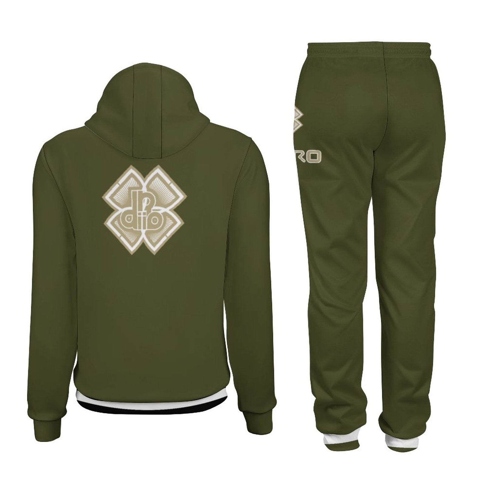 Imitation Cotton Hoodie &amp; Joggers Set