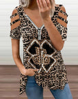 -Shirts Animal Print Ddiiro