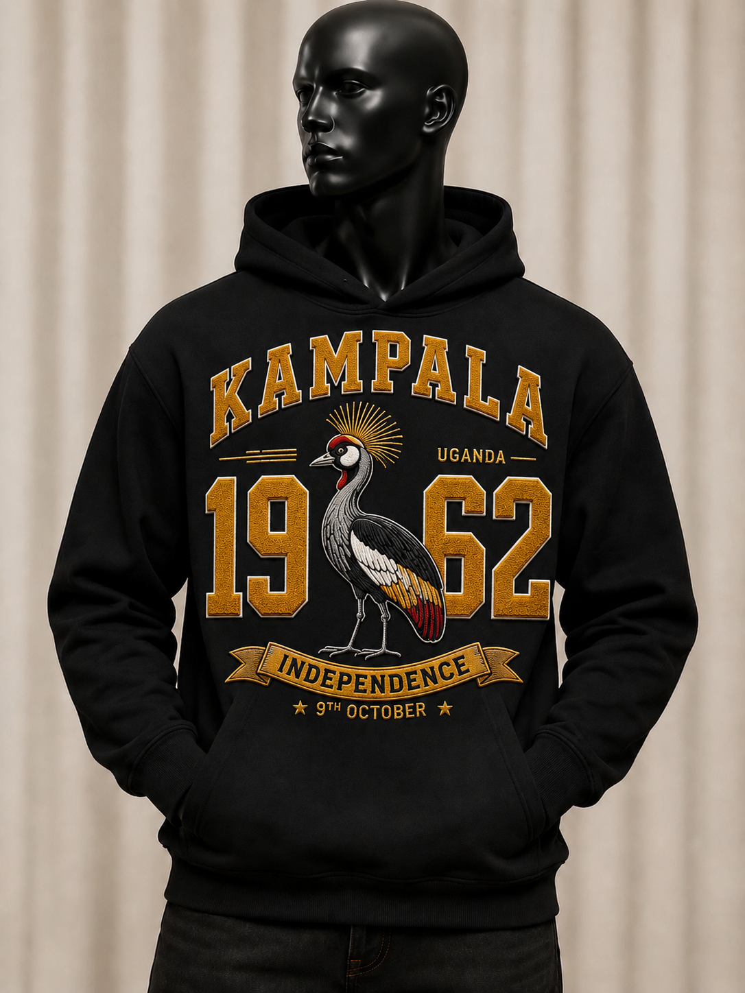Kampala 1962 Uganda Independence Hoodie | DDIIRO