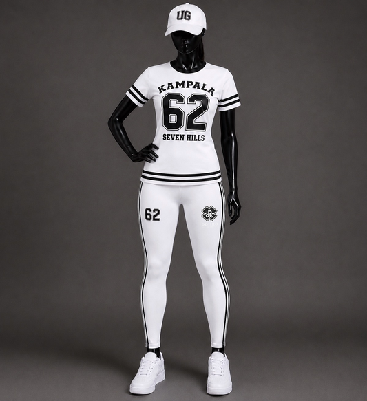 KAMPALA 62 Seven Hills Women’s Performance Set – Black & White