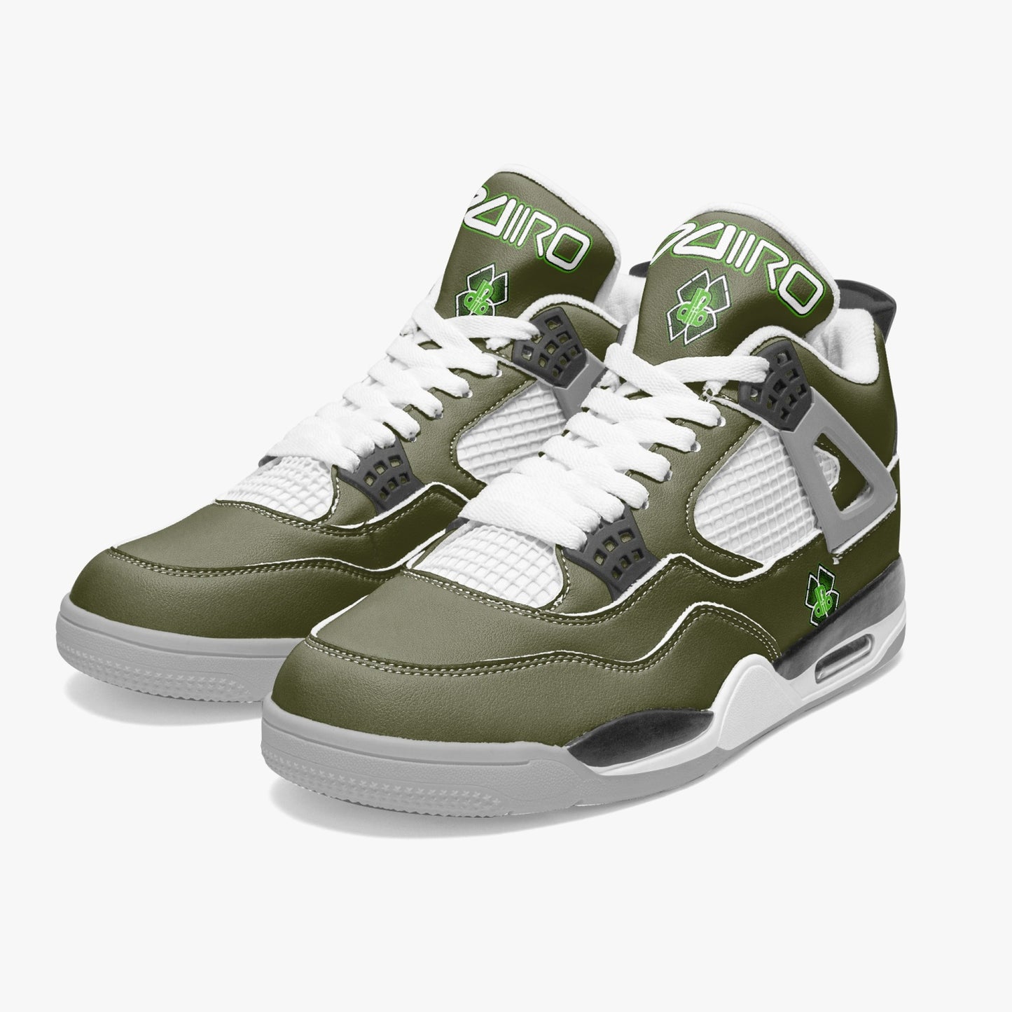 Basketball Sneakers -Gray Sole