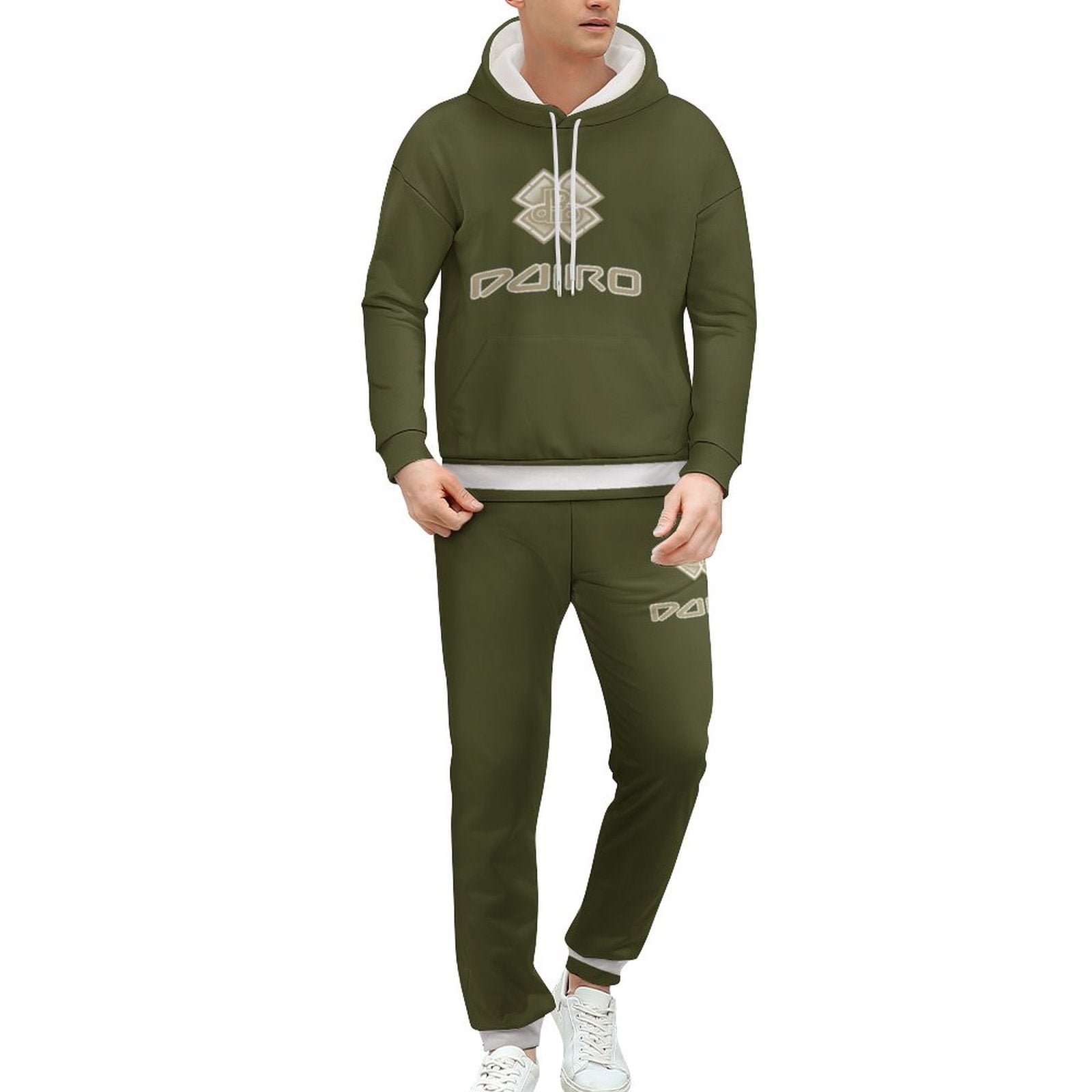 Imitation Cotton Hoodie &amp; Joggers Set