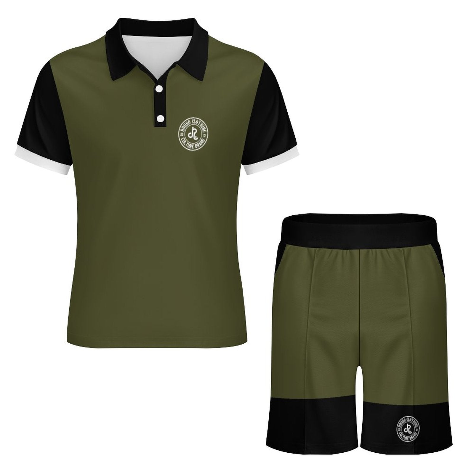 Short Sleeve Men's POLO Shirt Set