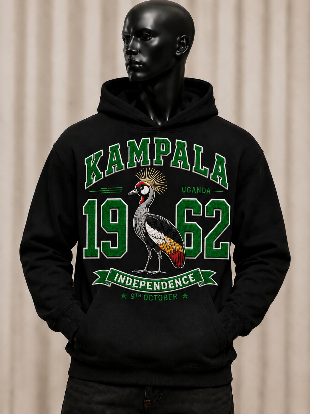Kampala 1962 Uganda Independence Hoodie | DDIIRO