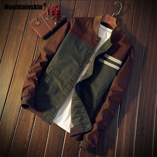 Autumn Military Style Slim Men's Jackets