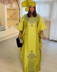 African Traditional Dresses for Women Dashiki, Bazin, Plus Size & Turban Styles