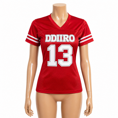 DDIIRO™ 13 Women’s Sport Jersey – Premium Mesh Streetwear (Limited Drop)
