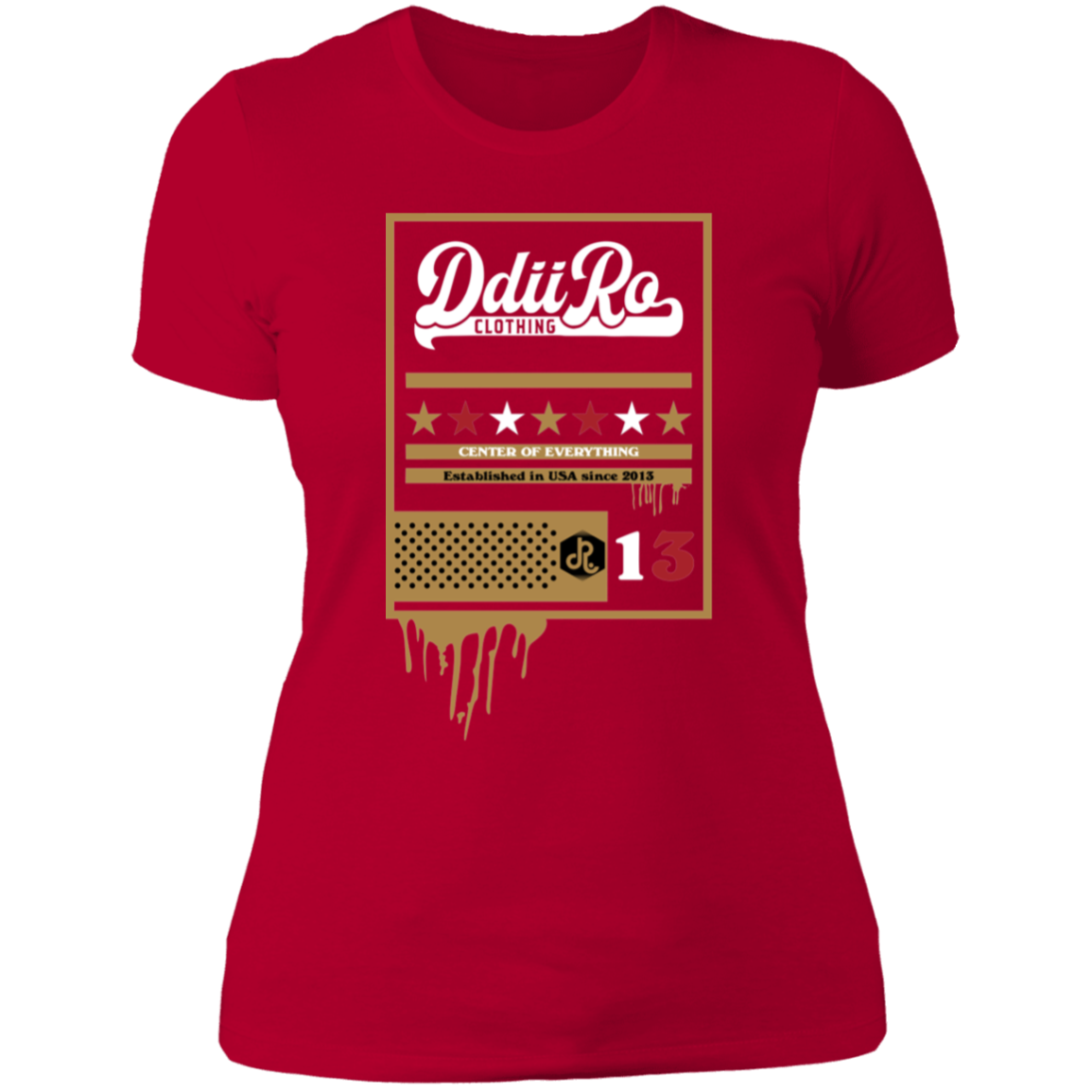 DDIIRO Ladies&#39; Boyfriend T-Shirt