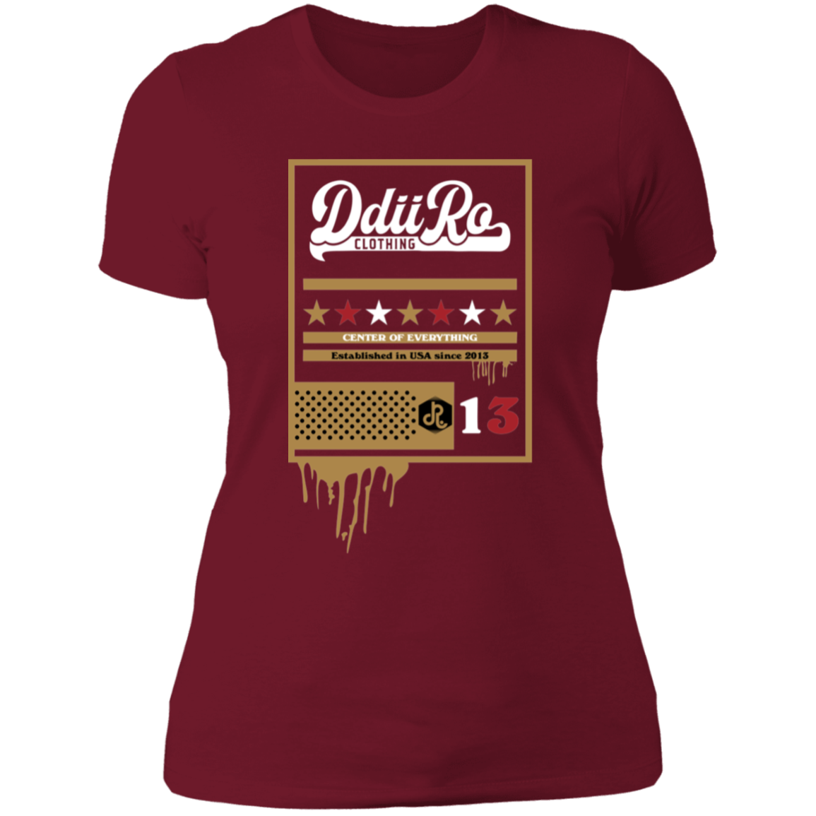 DDIIRO Ladies&#39; Boyfriend T-Shirt