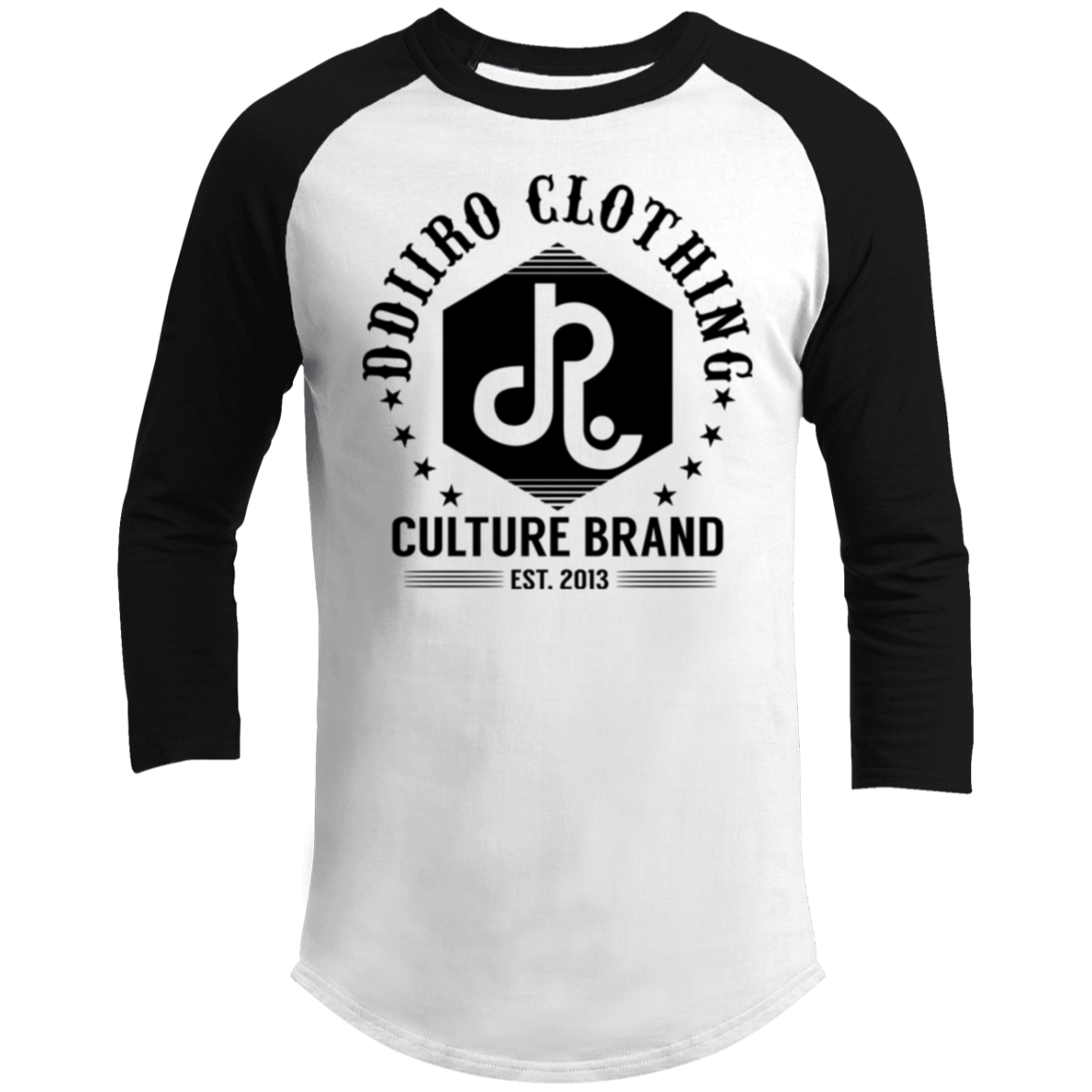 DDIIRO 3/4 Raglan Sleeve Shirt