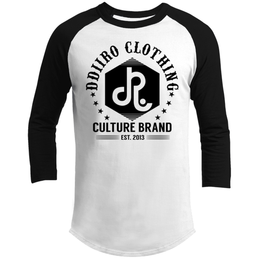DDIIRO 3/4 Raglan Sleeve Shirt