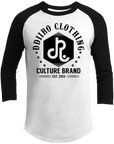 DDIIRO 3/4 Raglan Sleeve Shirt