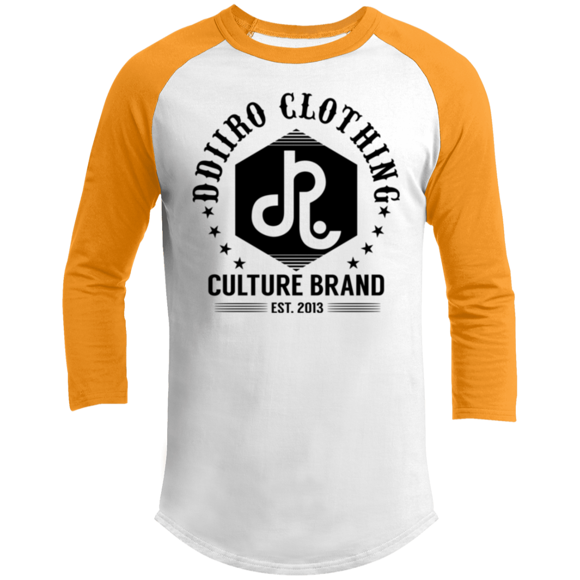 DDIIRO 3/4 Raglan Sleeve Shirt
