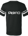 DDIIRO V-Neck Sleeve Stripe Jersey