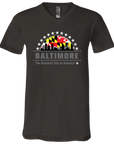 Baltimore Unisex Jersey V-Neck T-Shirt