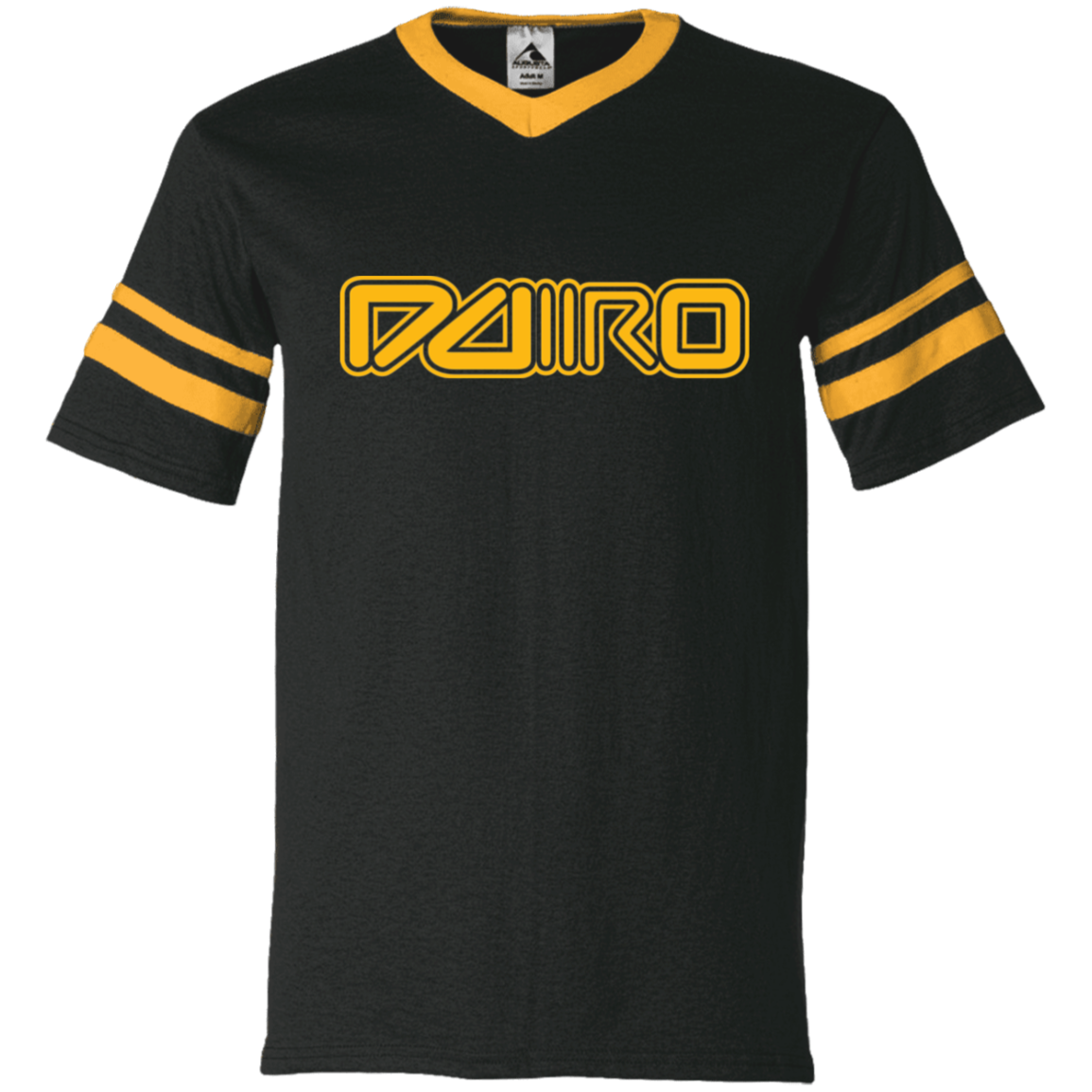 DDIIRO  V-Neck Sleeve Stripe Jersey