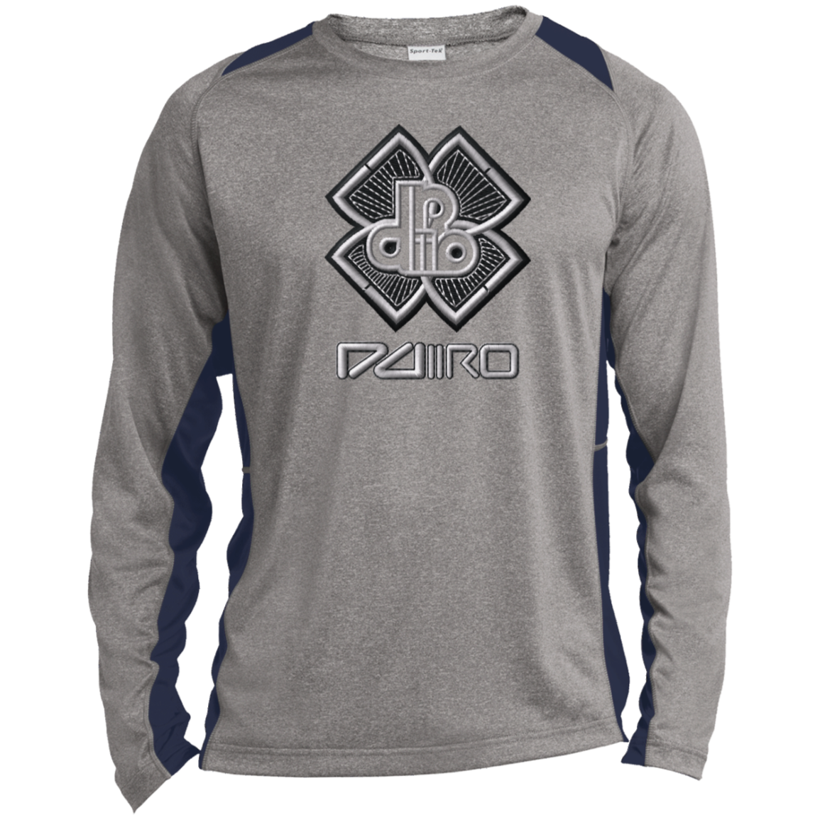 ST361LS Long Sleeve Heather Colorblock Performance Tee