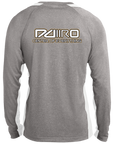 DDIIRO Long Sleeve Heather Colorblock Performance Tee