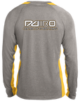 DDIIRO Long Sleeve Heather Colorblock Performance Tee