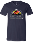 Baltimore Unisex Jersey V-Neck T-Shirt