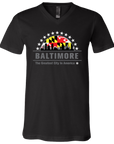 Baltimore Unisex Jersey V-Neck T-Shirt