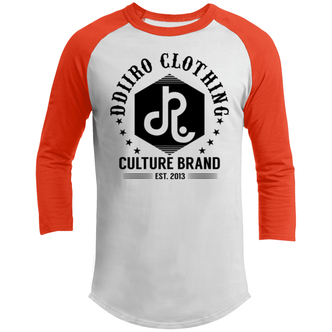 DDIIRO 3/4 Raglan Sleeve Shirt