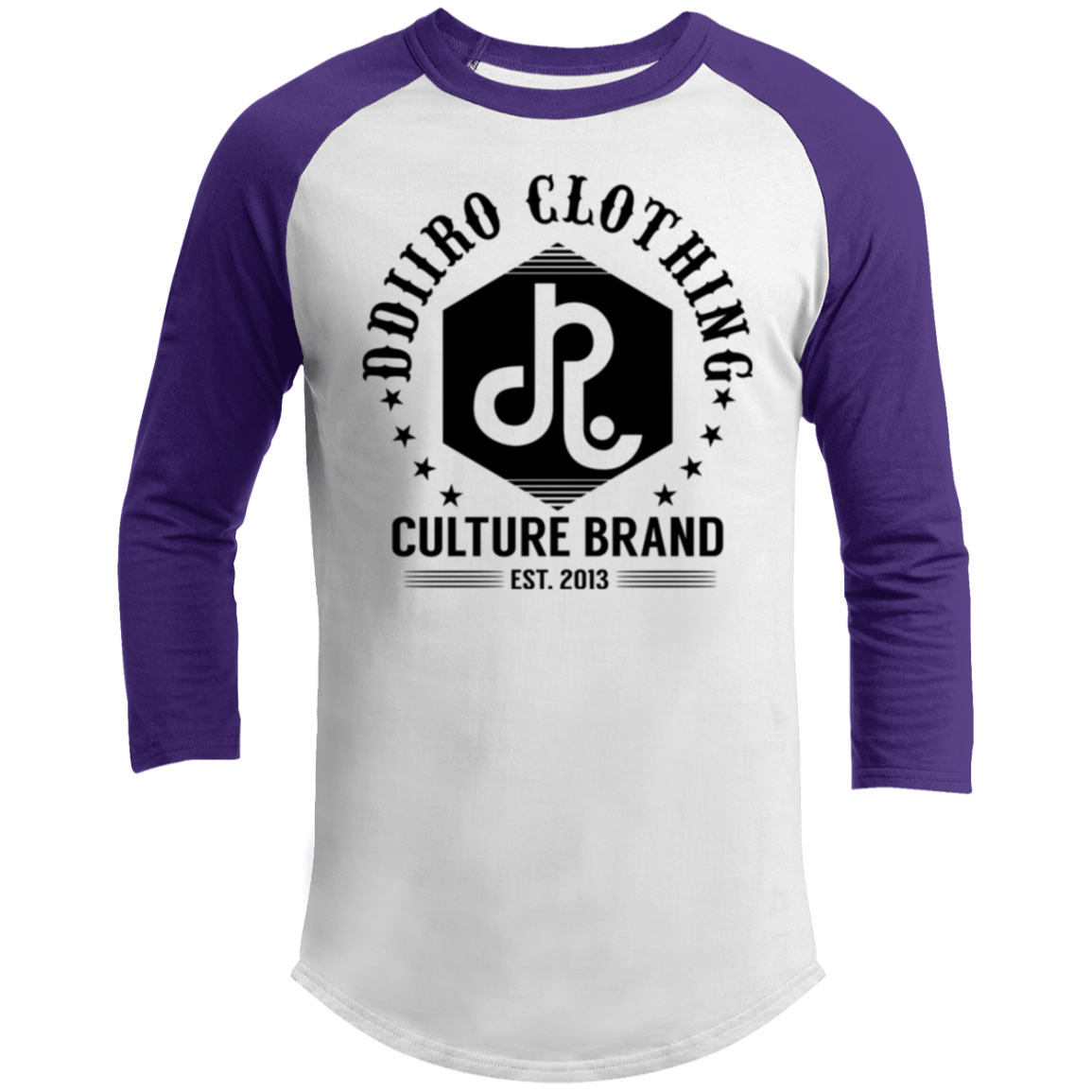 DDIIRO 3/4 Raglan Sleeve Shirt