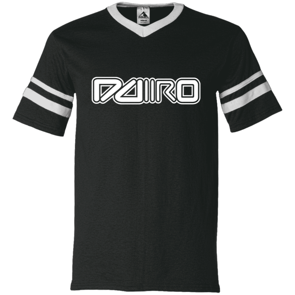 DDIIRO V-Neck Sleeve Stripe Jersey