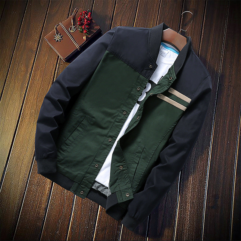 Autumn Military Style Slim Men&#39;s Jackets