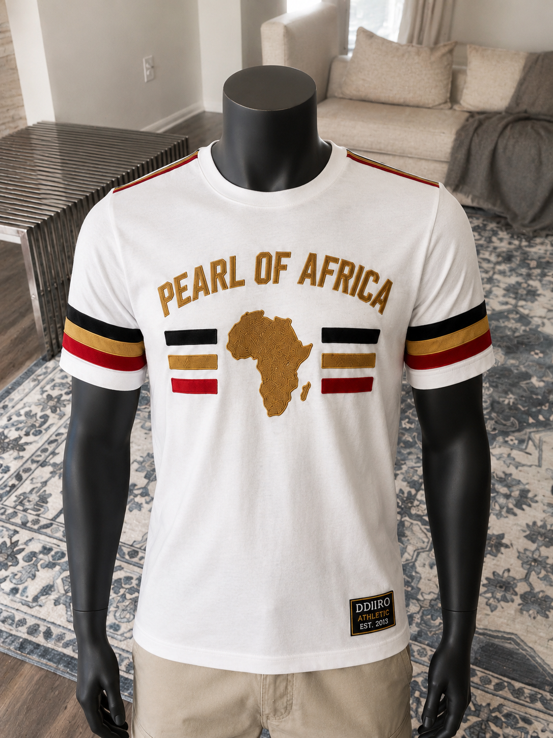 DDIIRO Pearl of Africa Heritage Tee Limited Edition