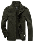 Men Cotton Military Jacket Men MA-1 Style Army Jackets DDIIRO jackets