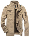 Men Cotton Military Jacket Men MA-1 Style Army Jackets DDIIRO jackets