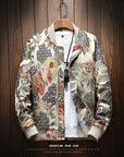 Japanese Embroidery Bomber Jacket