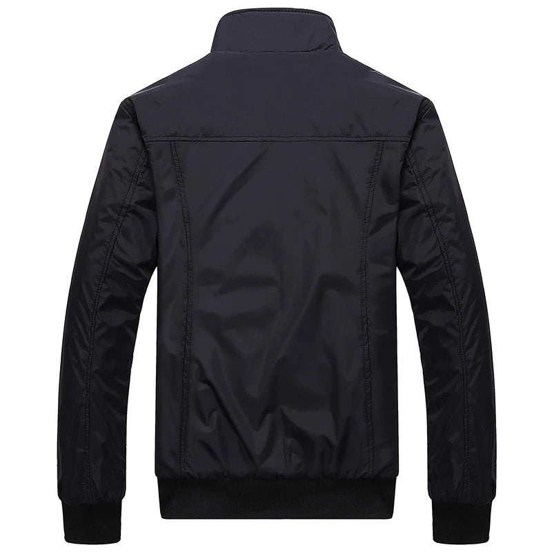 Slim Stand Collar Bomber Jackets