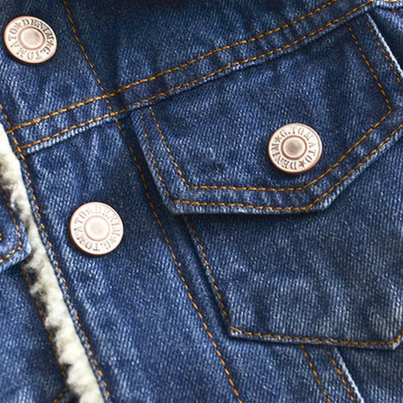 Cozy Denim Kids' Jackets