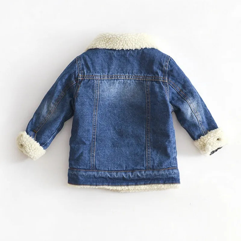 Cozy Denim Kids&#39; Jackets