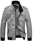 Slim Stand Collar Bomber Jackets