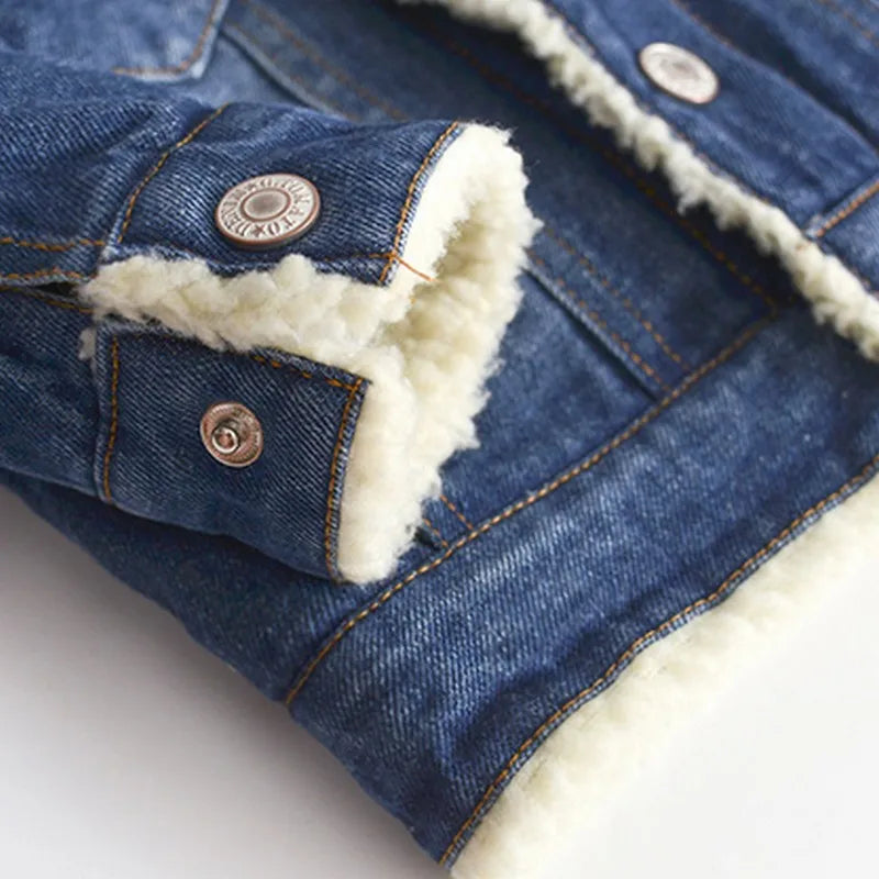 Cozy Denim Kids' Jackets