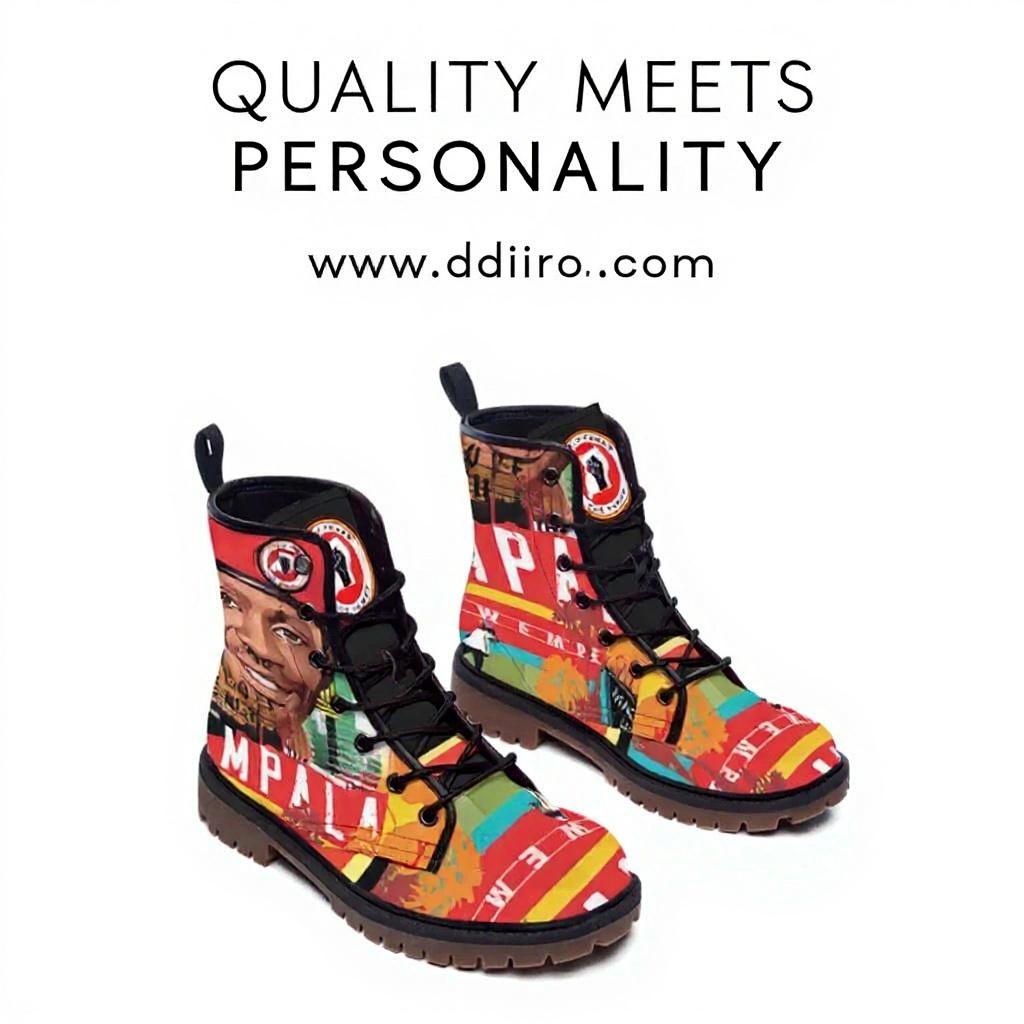 Revolution Style: Bobi Wine Men’s Boots 🇺🇬