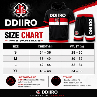 DDIIRO Urban Embroidered Set! 🔥 | Sizes M–XL | Limited Drop