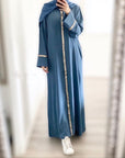 Southeast Asian Muslim Sequin Chiffon Robe