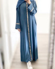 Southeast Asian Muslim Sequin Chiffon Robe